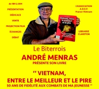 André Menras présente son livre